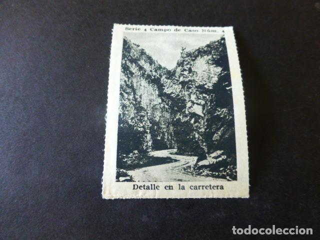 Sammeln alte Sammelbilder: CAMPO DE CASO ASTURIAS DETALLE EN LA CARRETERA ANTIGUO CROMO A&Ntilde;OS 30