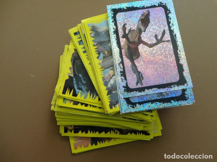 Coleccionismo Cromos antiguos: DINOSAURIO- PANINI -45 CROMOS - TAMBI&Eacute;N SE VENDEN SUELTOS