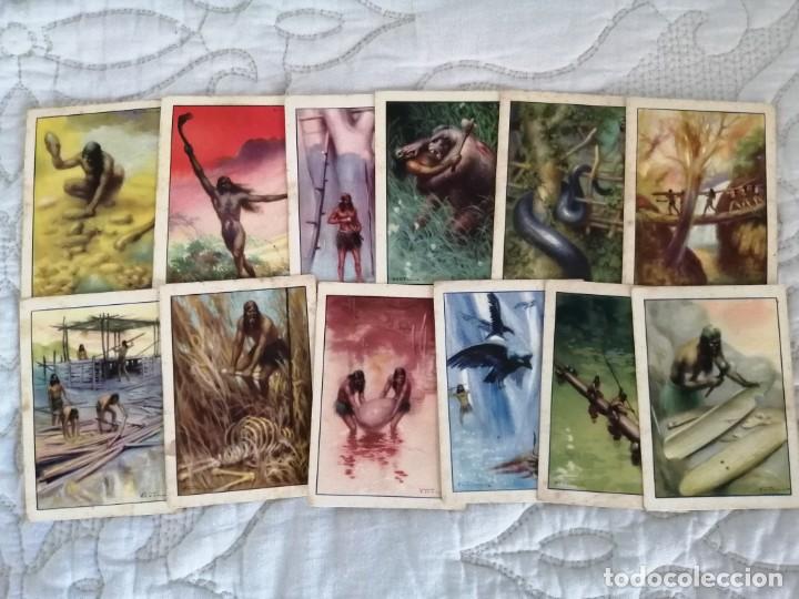 Coleccionismo cromos antiguos: HISTORIA DEL PROGRESO HUMANO (VERSI&Oacute;N PEQUE&Ntilde;A). COMPLETA 36 CROMOS. CHOCOLATES AMATLLER. - Foto 5