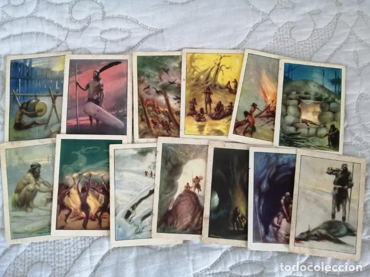 Coleccionismo cromos antiguos: HISTORIA DEL PROGRESO HUMANO (VERSI&Oacute;N PEQUE&Ntilde;A). COMPLETA 36 CROMOS. CHOCOLATES AMATLLER. - Foto 7