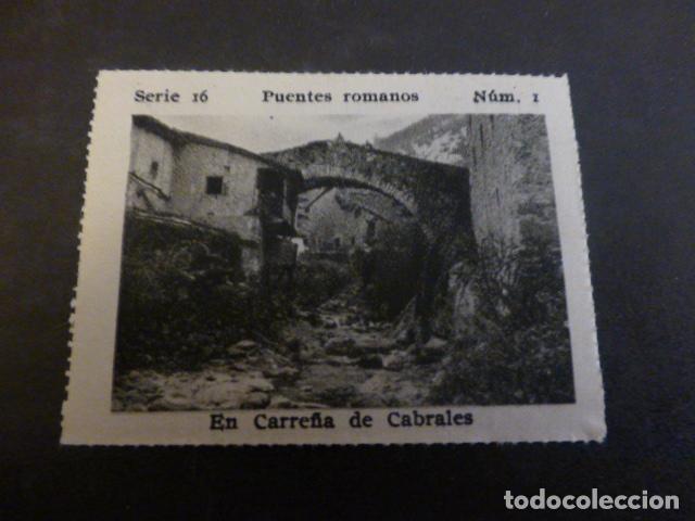 Collectionnisme Cartes &agrave; collectionner anciennes: CARRE&Ntilde;A DE CABRALES ASTURIAS PUENTE ANTIGUO CROMO A&Ntilde;OS 30