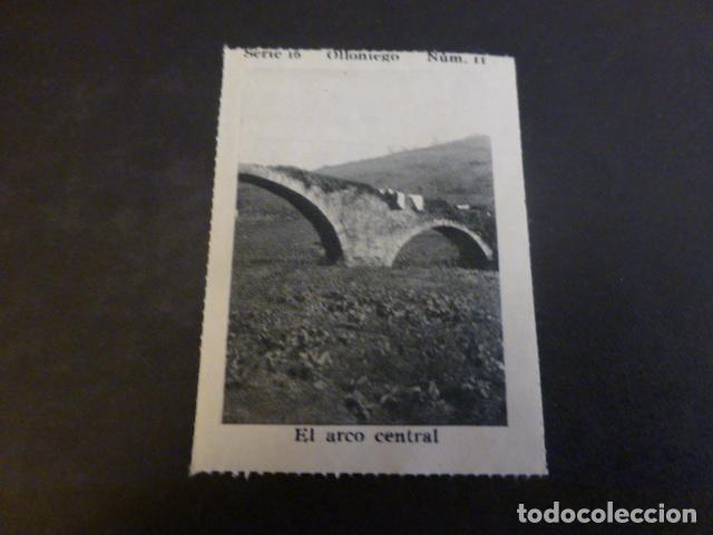 Coleccionismo Cromos antiguos: OLLONIEGO ASTURIAS PUENTE ANTIGUO CROMO A&Ntilde;OS 30