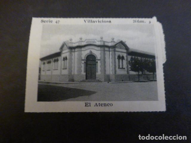 Collectable Antique Stickers: VILLAVICIOSA ASTURIAS EL ATENEO ANTIGUO CROMO A&Ntilde;OS 30