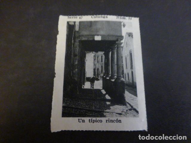 Coleccionismo Cromos antiguos: COLUNGA ASTURIAS UN TIPICO RINCON ANTIGUO CROMO A&Ntilde;OS 30