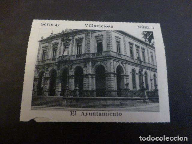 Coleccionismo Cromos antiguos: VILLAVICIOSA ASTURIAS AYUNTAMIENTO ANTIGUO CROMO A&Ntilde;OS 30