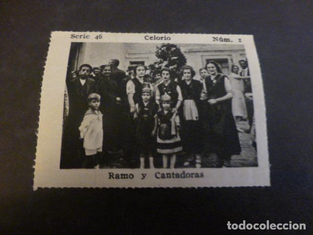 Coleccionismo Cromos antiguos: CELORIO ASTURIAS RAMO Y CANTADORAS ANTIGUO CROMO A&Ntilde;OS 30
