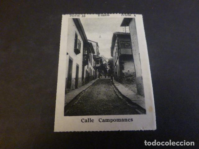 Collectable Antique Stickers: TINEO ASTURIAS CALLE CAMPOMANES ANTIGUO CROMO A&Ntilde;OS 30