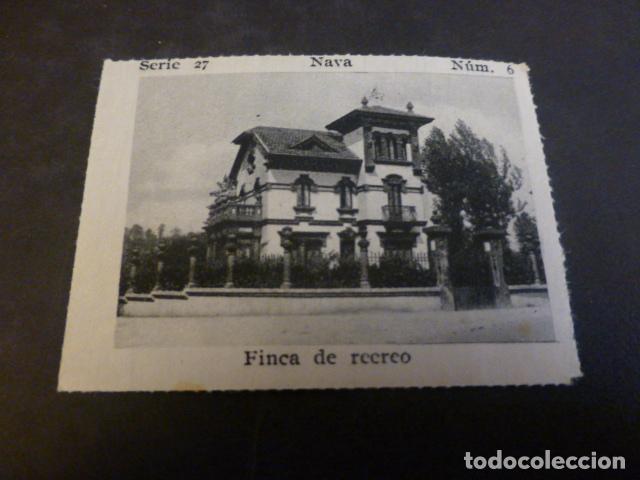 Collectable Antique Stickers: NAVA ASTURIAS FINCA DE RECREO ANTIGUO ANTIGUO CROMO A&Ntilde;OS 30