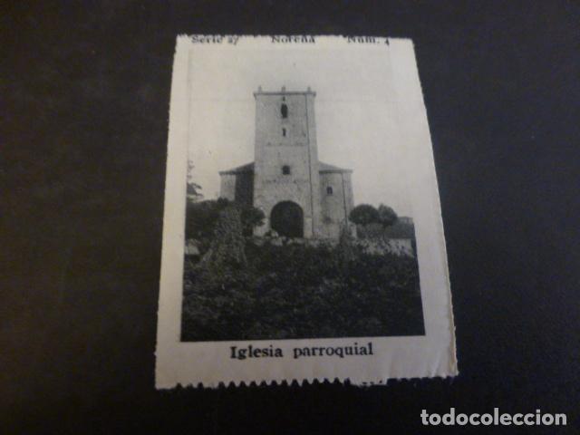 Coleccionismo Cromos antiguos: NORE&Ntilde;A ASTURIAS IGLESIA PARROQUIAL ANTIGUO ANTIGUO CROMO A&Ntilde;OS 30