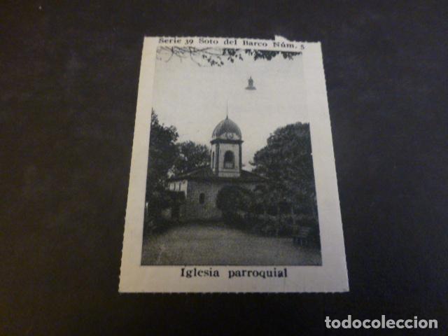 Collectable Antique Stickers: SOTO DEL BARCO ASTURIAS IGLESIA PARROQUIAL ANTIGUO ANTIGUO CROMO A&Ntilde;OS 30
