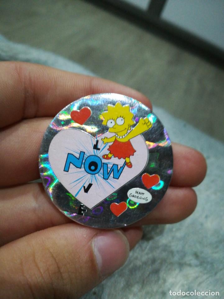 Coleccionismo cromos antiguos: Tazo N&deg; 2 the Simpsons pickers 2005 fox magic box int - Foto 1