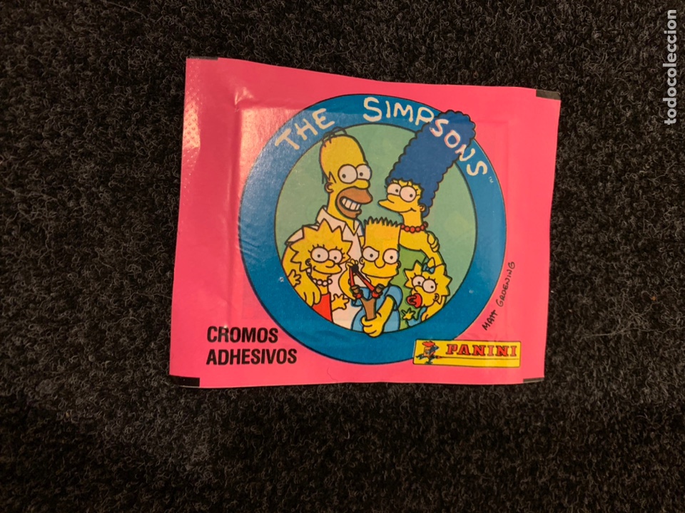 Coleccionismo Cromos antiguos: SOBRE SIN ABRIR THE SIMPSONS SPRINGFIELD. PANINI. EN ESPA&Ntilde;OL