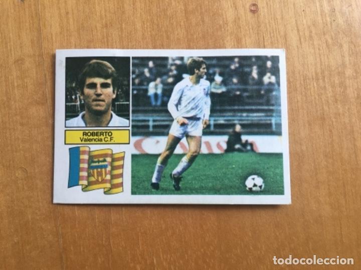 Coleccionismo cromos antiguos: Este 82-83 Roberto despegado - Foto 1