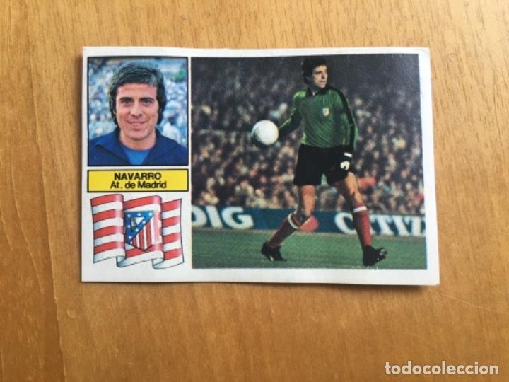 Coleccionismo cromos antiguos: Este 82-83 Navarro despegado - Foto 1