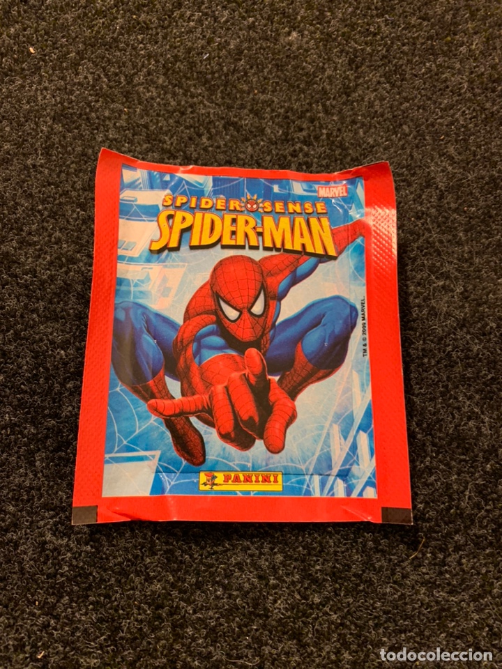 Coleccionismo cromos antiguos: SOBRE SIN ABRIR SPIDERMAN SENSE PANINI - Foto 1
