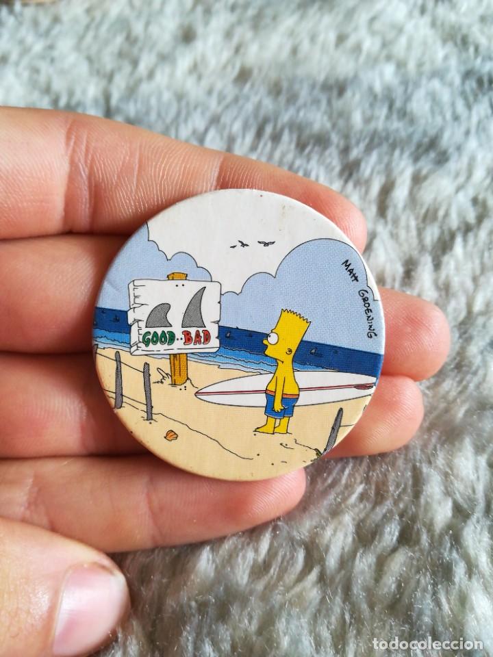Coleccionismo cromos antiguos: Tazo N&deg; 29 the Simpsons 2000 magic box int - Foto 1