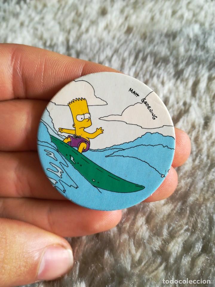 Coleccionismo cromos antiguos: Tazo N&deg; 36 the Simpsons 2000 magic box int - Foto 1