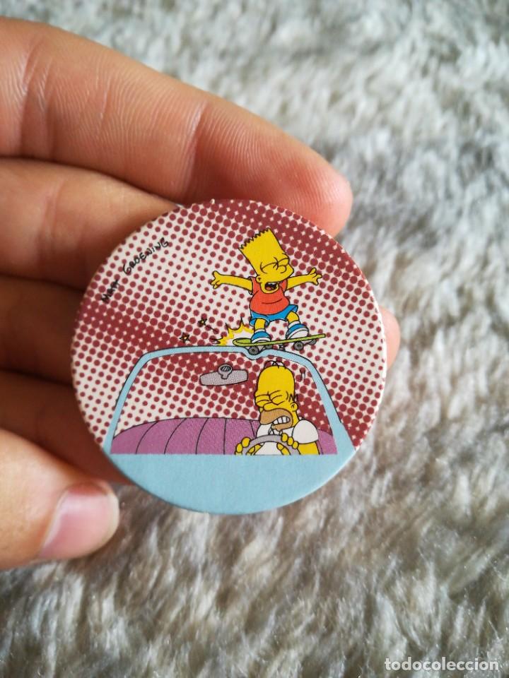 Coleccionismo cromos antiguos: Tazo N&deg; 51 the Simpsons 2000 magic box int - Foto 1