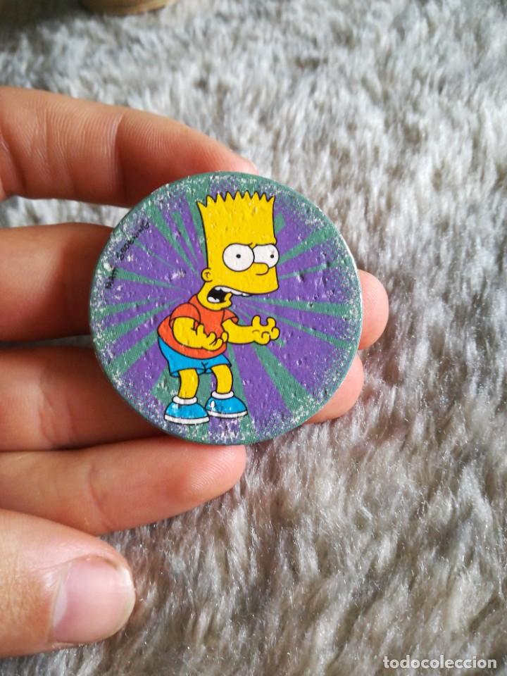 Coleccionismo cromos antiguos: Tazo N&deg; 58 the Simpsons 2000 magic box int - Foto 1