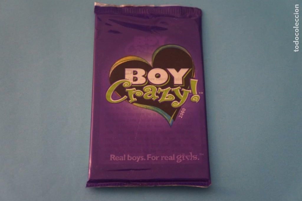Sammeln alte Sammelbilder: SOBRE DE LAMINCARDS SIN ABRIR DE BOY CRAZY DE REAL BOYS
