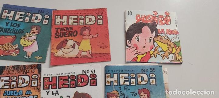 Coleccionismo cromos antiguos: ANTIGUO CROMO DE PHOSKITOS HEIDI MINI CUENTO - Foto 3
