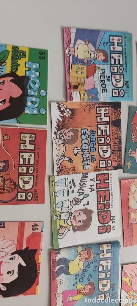 Coleccionismo cromos antiguos: ANTIGUO CROMO DE PHOSKITOS HEIDI MINI CUENTO - Foto 4
