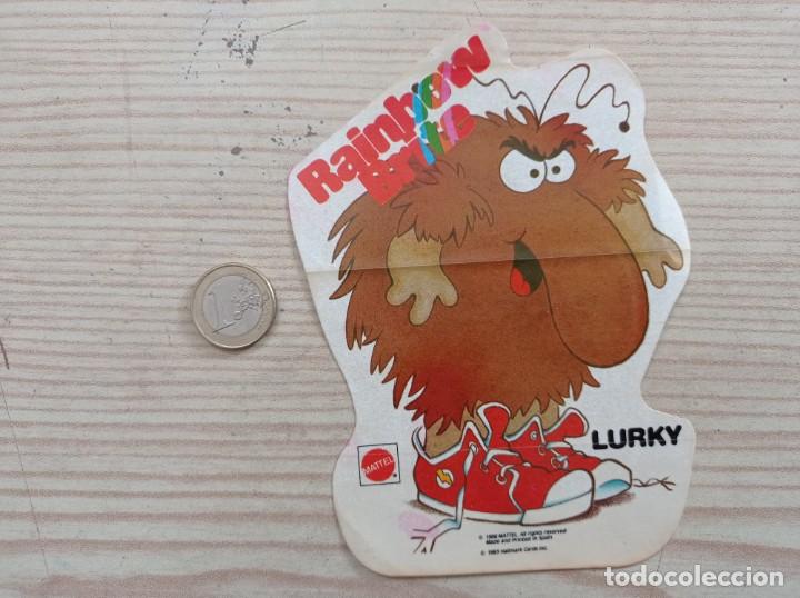 Coleccionismo cromos antiguos: Cromo Rainbow Brite Lurky - Mattel - Foto 1