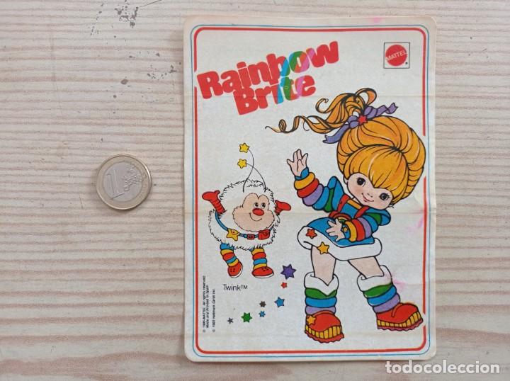 Coleccionismo cromos antiguos: Cromo Rainbow Brite Twink - Mattel - Foto 1