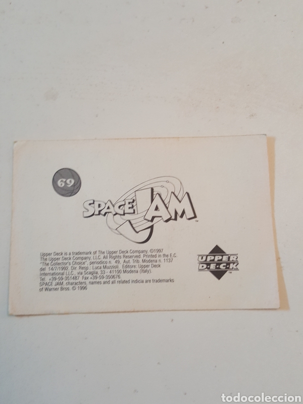 Coleccionismo cromos antiguos: Cromo N&deg; 69 Space Jam Upper Deck 1997 - Foto 2