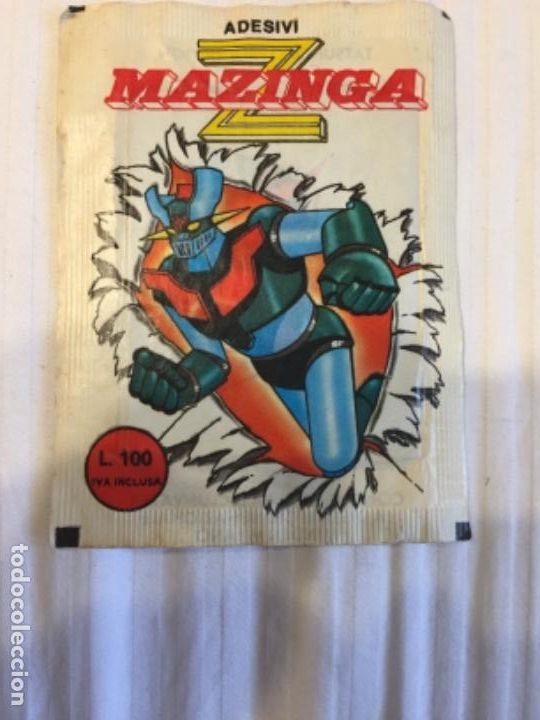 Coleccionismo cromos antiguos: MAZINGER Z SOBRE SIN ABRIR - Foto 1
