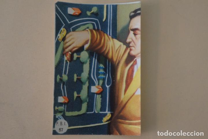 Coleccionismo cromos antiguos: CROMOS DE F.B.I. F B I SIN PEGAR N&ordm; 57 A&Ntilde;O 195? DEL ALBUM F.B.I. DE ROLLAN
