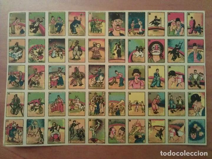Coleccionismo cromos antiguos: COLECCI&Oacute;N DE 50 CROMOS ANTIGUOS : PAYASOS