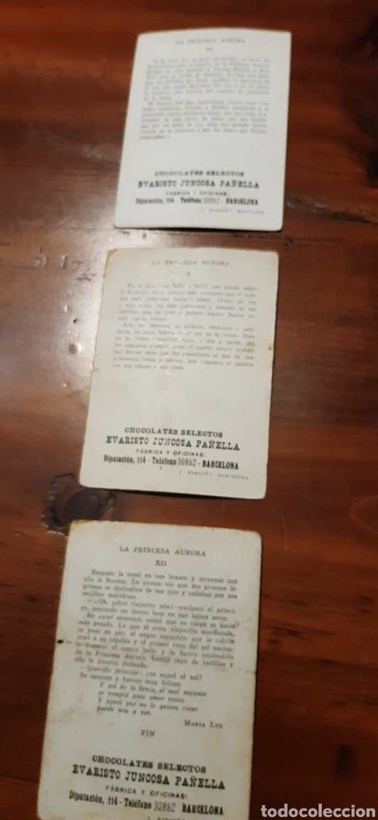 Coleccionismo cromos antiguos: La princesa Aurora , coleccion de cromos completa - Foto 7