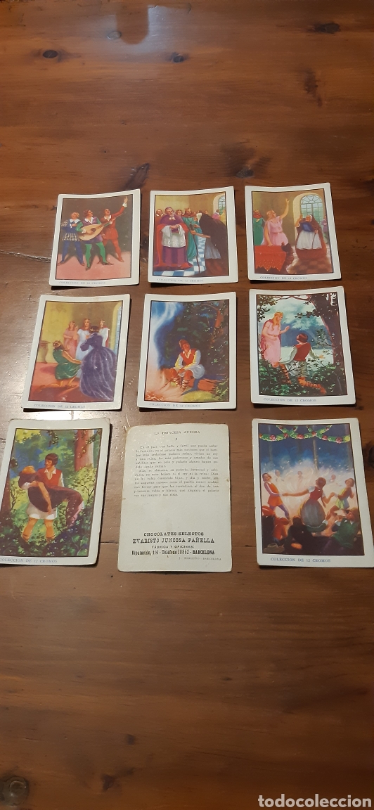 Coleccionismo cromos antiguos: La princesa Aurora , coleccion de cromos completa - Foto 1