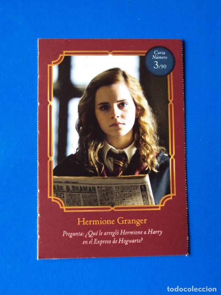Coleccionismo cromos antiguos: HARRY POTTER WIZARDING WORLD NUMERO 3 HERMIONE GRANGER CARREFOUR 2020