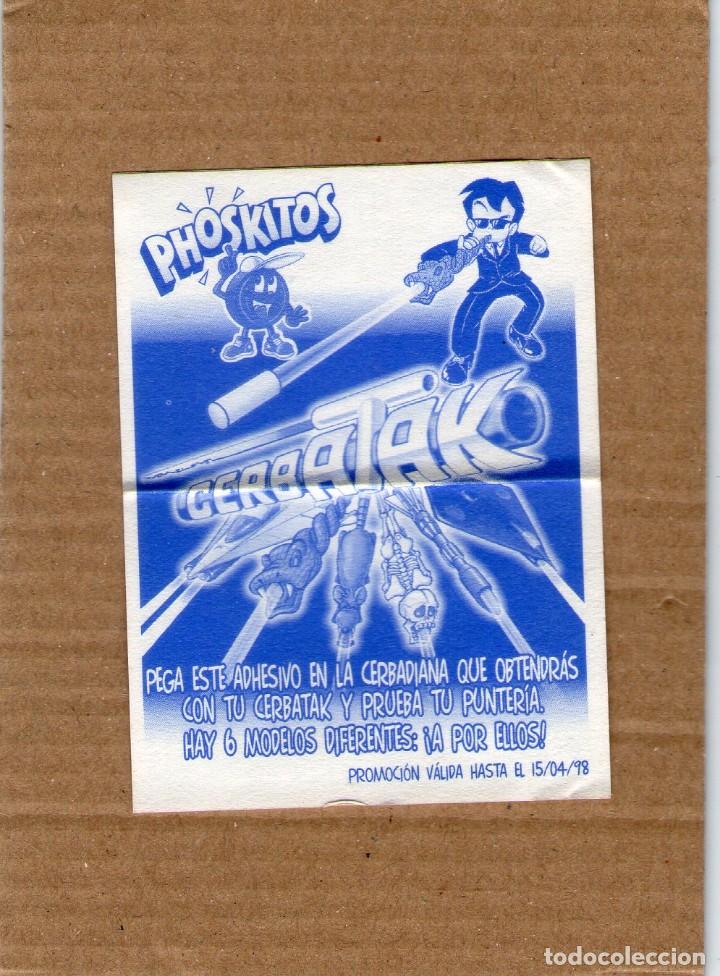 Coleccionismo cromos antiguos: CROMO - CERBATAK - PHOSKITOS - NUNCA PEGADO. - Foto 2