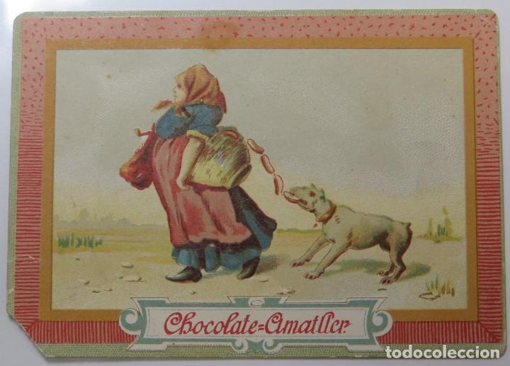 Sammeln alte Sammelbilder: CROMO. CHOCOLATES AMATLLER. BARCELONA