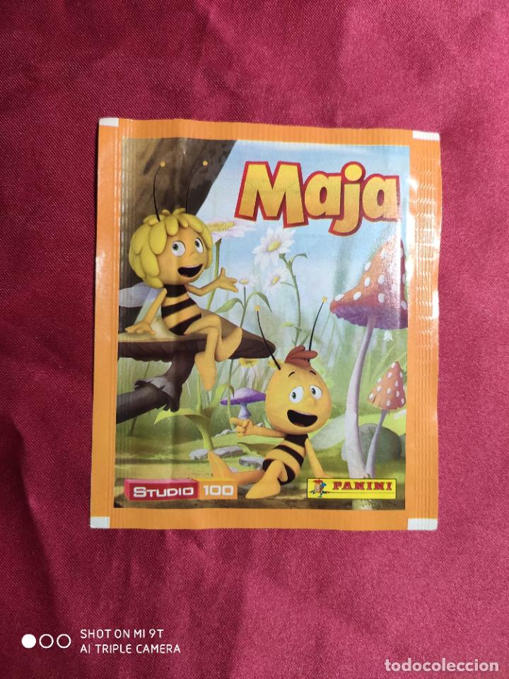 Coleccionismo cromos antiguos: SOBRE DE CROMOS SIN ABRIR. LA ABEJA MAYA . PANINI. - Foto 1