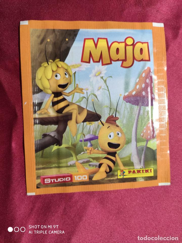 Coleccionismo cromos antiguos: SOBRE DE CROMOS SIN ABRIR. LA ABEJA MAYA . PANINI. - Foto 1