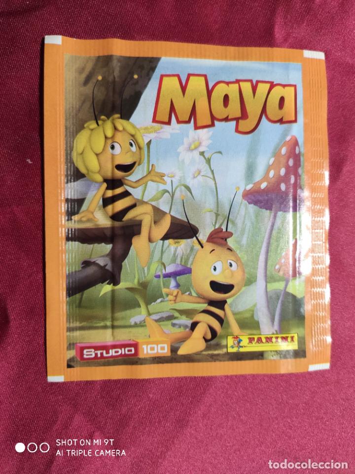 Coleccionismo cromos antiguos: SOBRE DE CROMOS SIN ABRIR. LA ABEJA MAYA . PANINI. - Foto 1