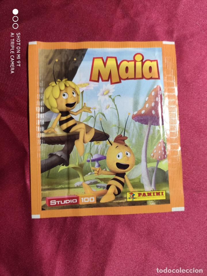 Coleccionismo cromos antiguos: SOBRE DE CROMOS SIN ABRIR. LA ABEJA MAYA . PANINI. - Foto 1