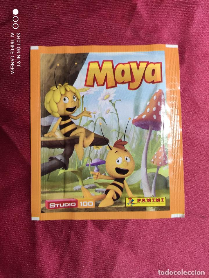 Coleccionismo cromos antiguos: SOBRE DE CROMOS SIN ABRIR. LA ABEJA MAYA . PANINI. - Foto 1