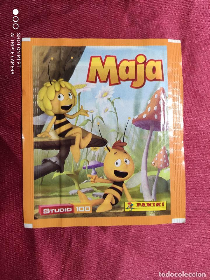 Coleccionismo cromos antiguos: SOBRE DE CROMOS SIN ABRIR. LA ABEJA MAYA . PANINI. - Foto 1