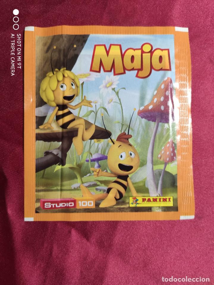 Coleccionismo cromos antiguos: SOBRE DE CROMOS SIN ABRIR. LA ABEJA MAYA . PANINI. - Foto 1