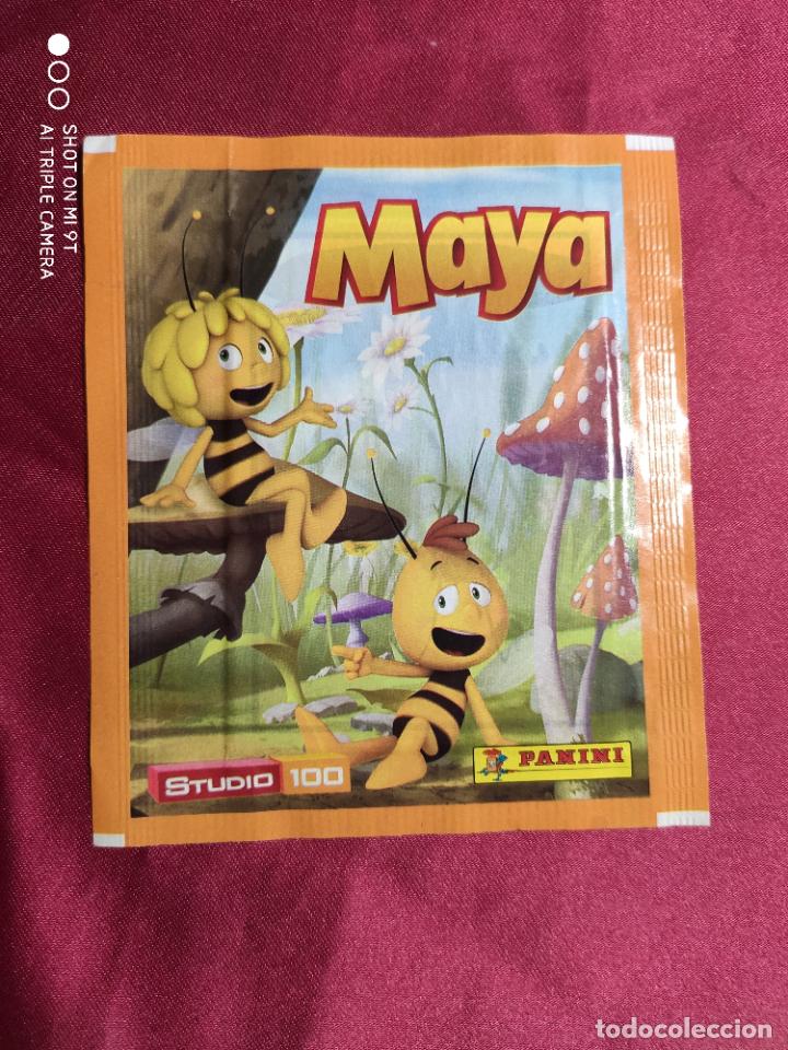 Coleccionismo cromos antiguos: SOBRE DE CROMOS SIN ABRIR. LA ABEJA MAYA . PANINI. - Foto 1
