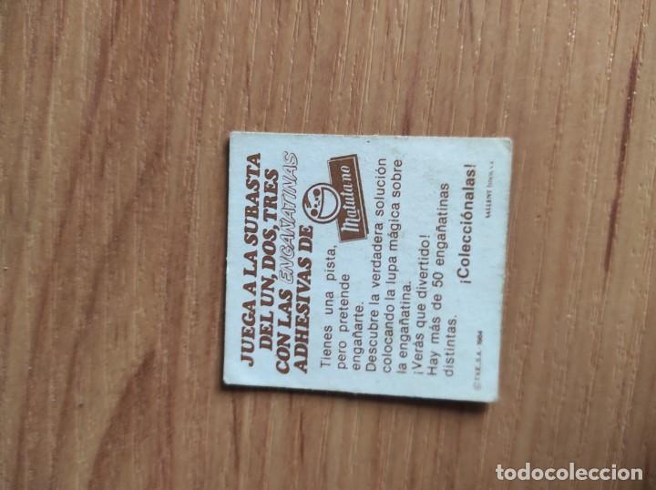 Coleccionismo cromos antiguos: Enga&ntilde;atinas . Matutano. Programa un, dos, tres . - Foto 2
