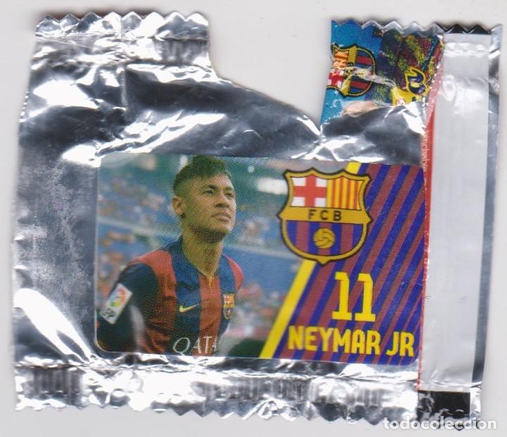Coleccionismo cromos antiguos: chicle bar&ccedil;a -- 11 neymar jr. - Foto 1
