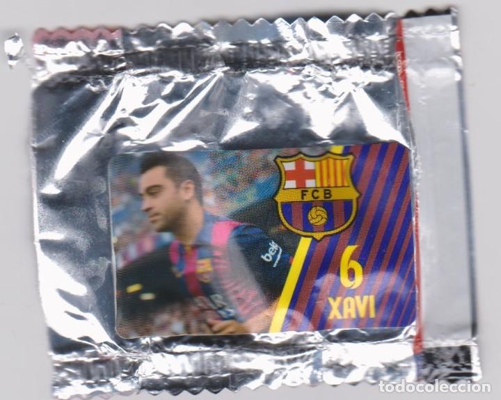 Coleccionismo cromos antiguos: chicle bar&ccedil;a -- 6 xavi - Foto 1