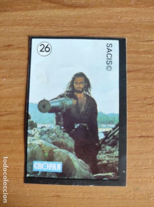 Coleccionismo Cromos antiguos: Cromo Cropan Sandokan El tigre de Malasia N 26. A&ntilde;os 70