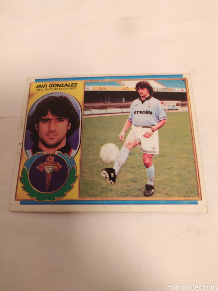 Sammeln alte Sammelbilder: fichajes n'3 Javi Gonz&aacute;lez 96/97 ediciones este